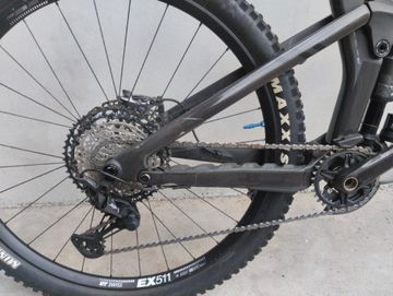Used Canyon Strive CFR Underdog 2025 2025 Mountainbike, Light Gray — image 3 of 5