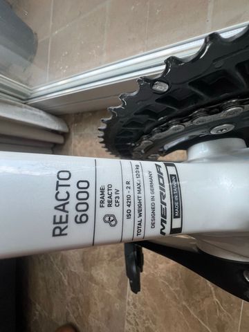 Used Merida REACTO 6000 2025 2025 Road & Gravel, White — image 15 of 15