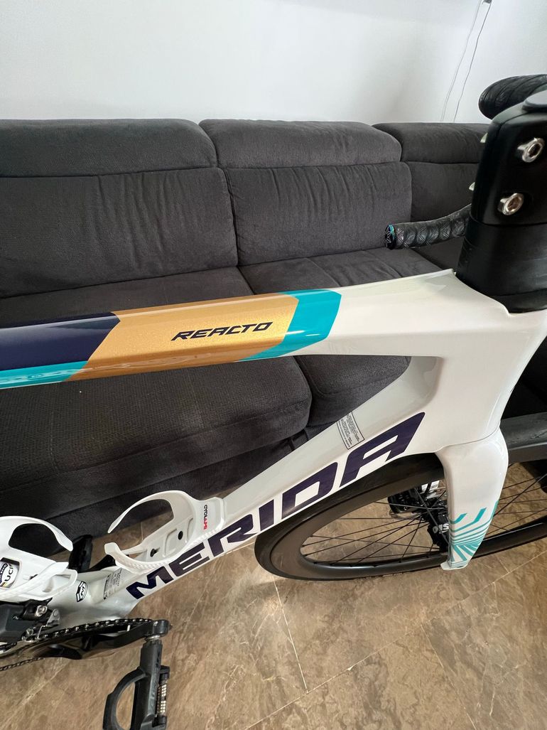 Used Merida REACTO 6000 2025 2025 Road & Gravel, White — image 13 of 15