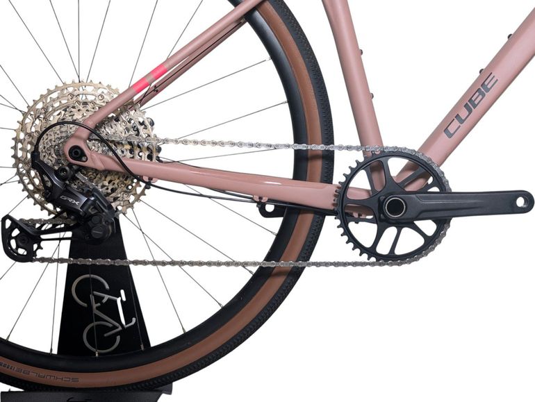 CUBE NUROAD, EX 2025 2025 Road & Gravel usato, Rosso — immagine 3 di 13