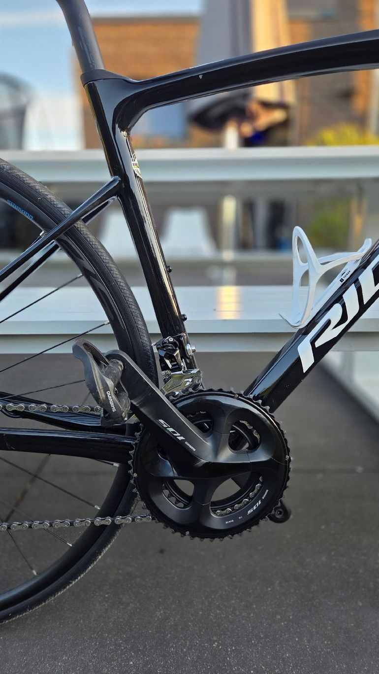Gebrauchtes Ridley Fenix Shimano 105 2024 Road & Gravel, Schwarz — Bild 4 von 4