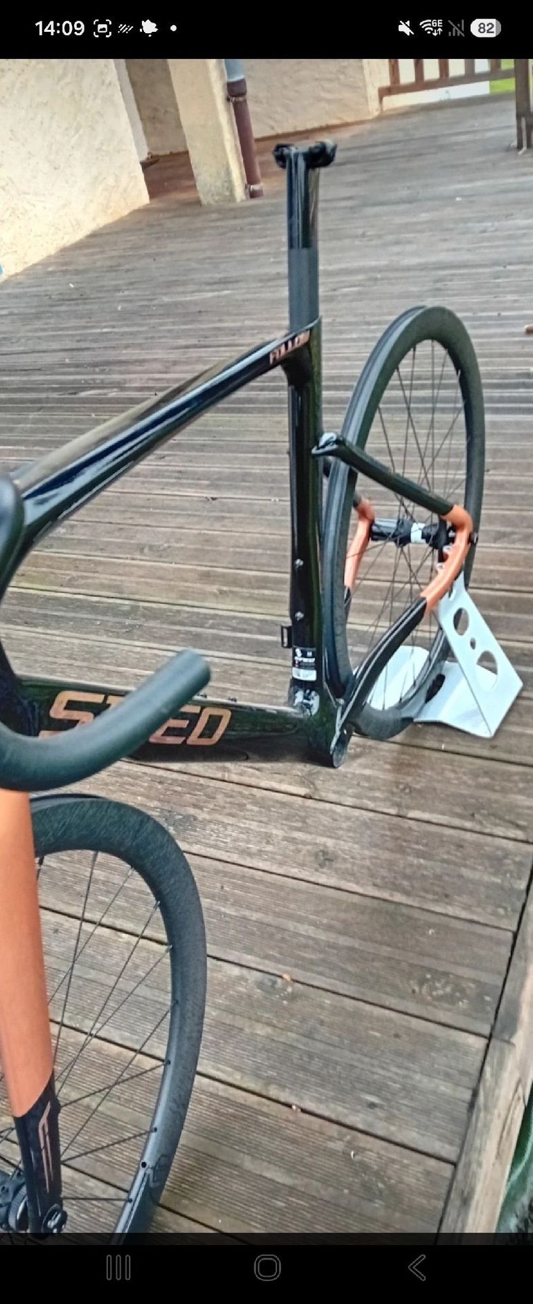 S1NEO Custom Frameset 2024 Road & Gravel usato, Nero — immagine 10 di 13