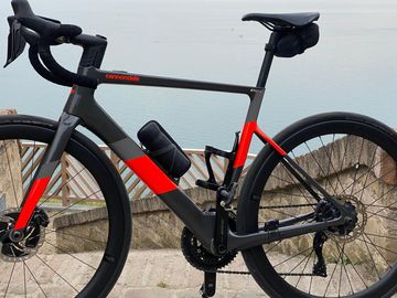 Gebrauchtes Cannondale Supersix Shimano 105 2023 Road & Gravel, Hellgrau — Bild 3 von 13