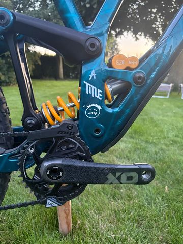 Gebrauchtes Specialized Demo Race 2024 2024 Mountainbike, Blau, 29, 27.5 — Bild 3 von 12