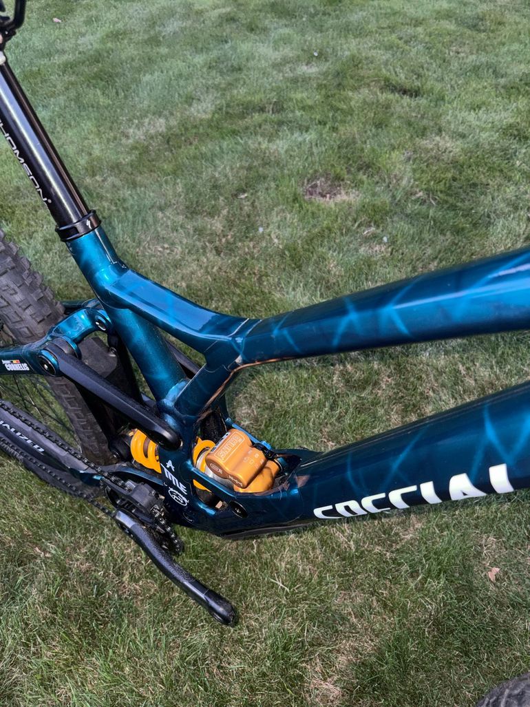Gebrauchtes Specialized Demo Race 2024 2024 Mountainbike, Blau, 29, 27.5 — Bild 4 von 12