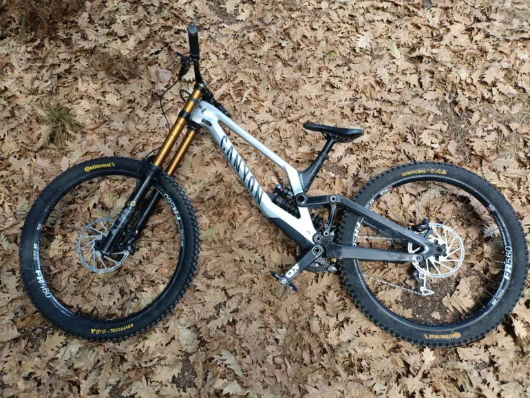 Canyon Sender SRAM X01 2023 2023 Mountainbike usato, Grigio chiaro — immagine 8 di 8