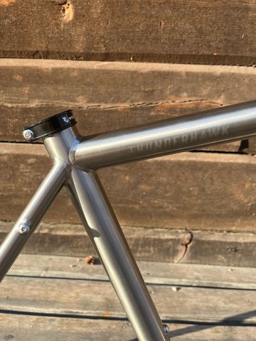 Used Bearclaw Thunderhawk Frameset Frameset 2023 Road & Gravel, Light Gray — image 2 of 8