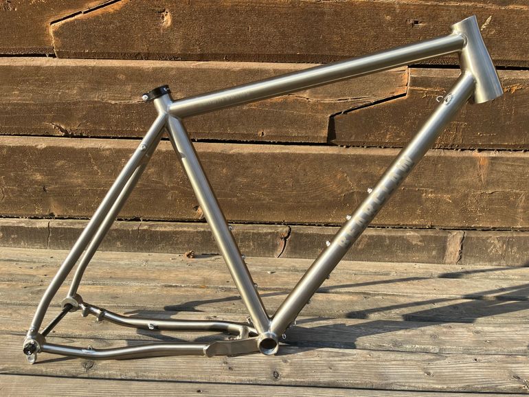 Used Bearclaw Thunderhawk Frameset Frameset 2023 Road & Gravel, Light Gray — image 5 of 8