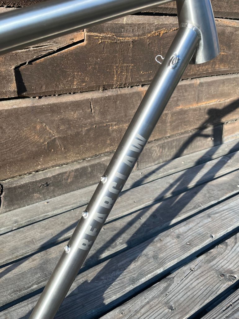 Used Bearclaw Thunderhawk Frameset Frameset 2023 Road & Gravel, Light Gray — image 6 of 8