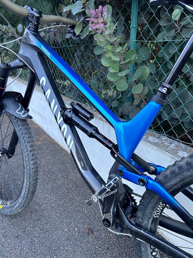 Used Canyon Torque CF 7.0 2019 2019 Mountainbike, Blue, 27.5 — image 2 of 4