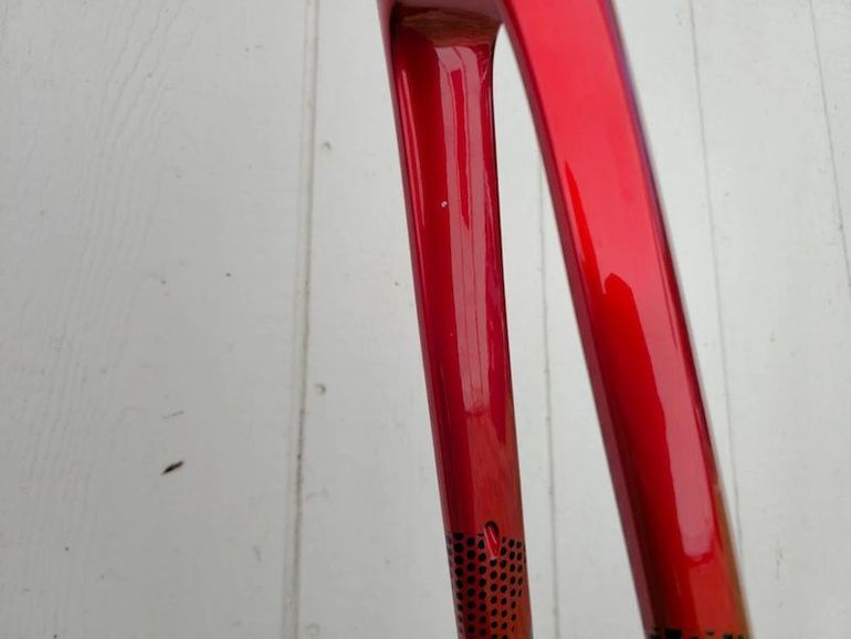 Used KHS FLITE 750 2024 Frameset 2024 Road & Gravel, Red — image 11 of 12