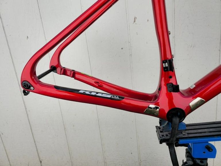 Used KHS FLITE 750 2024 Frameset 2024 Road & Gravel, Red — image 3 of 12