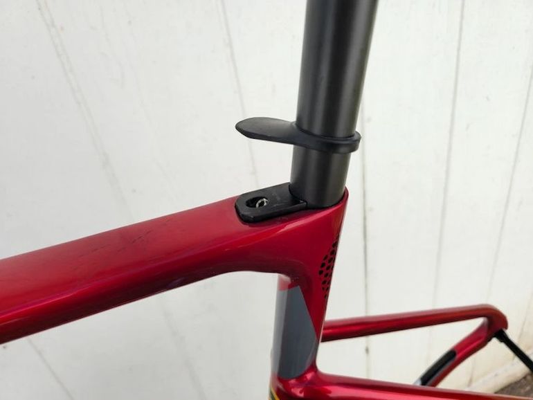 Used KHS FLITE 750 2024 Frameset 2024 Road & Gravel, Red — image 6 of 12