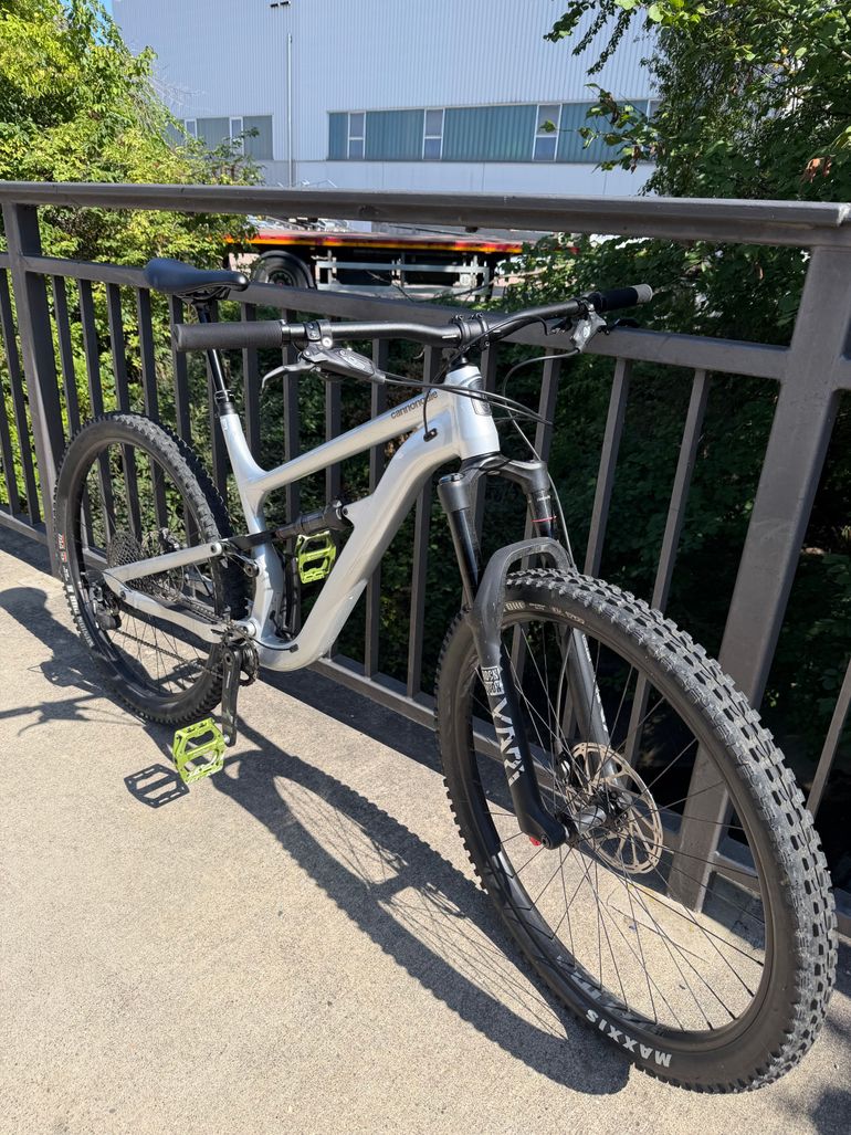 Used Cannondale Habit Waves 2021 2021 Mountainbike, Light Gray, 29 — image 2 of 5
