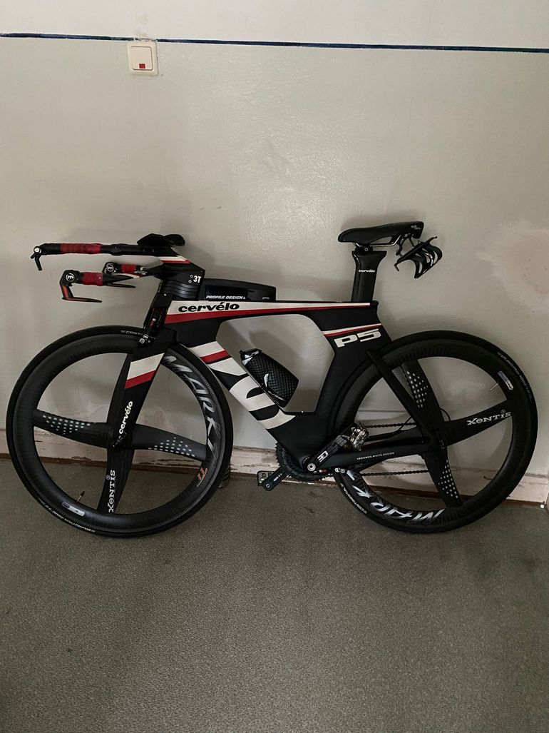 Tweedehands Cervélo Cervelo P5 Six Shimano Dura Ace, Nur Frameset 2017 Road & Gravel — afbeelding 2 van 5