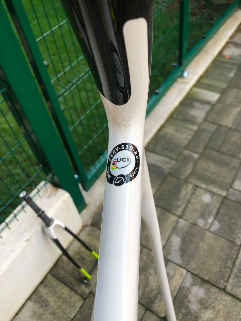 Gebrauchtes Cervélo S3 Disc 2018 Frameset 2018 Road & Gravel, Weiß — Bild 9 von 10