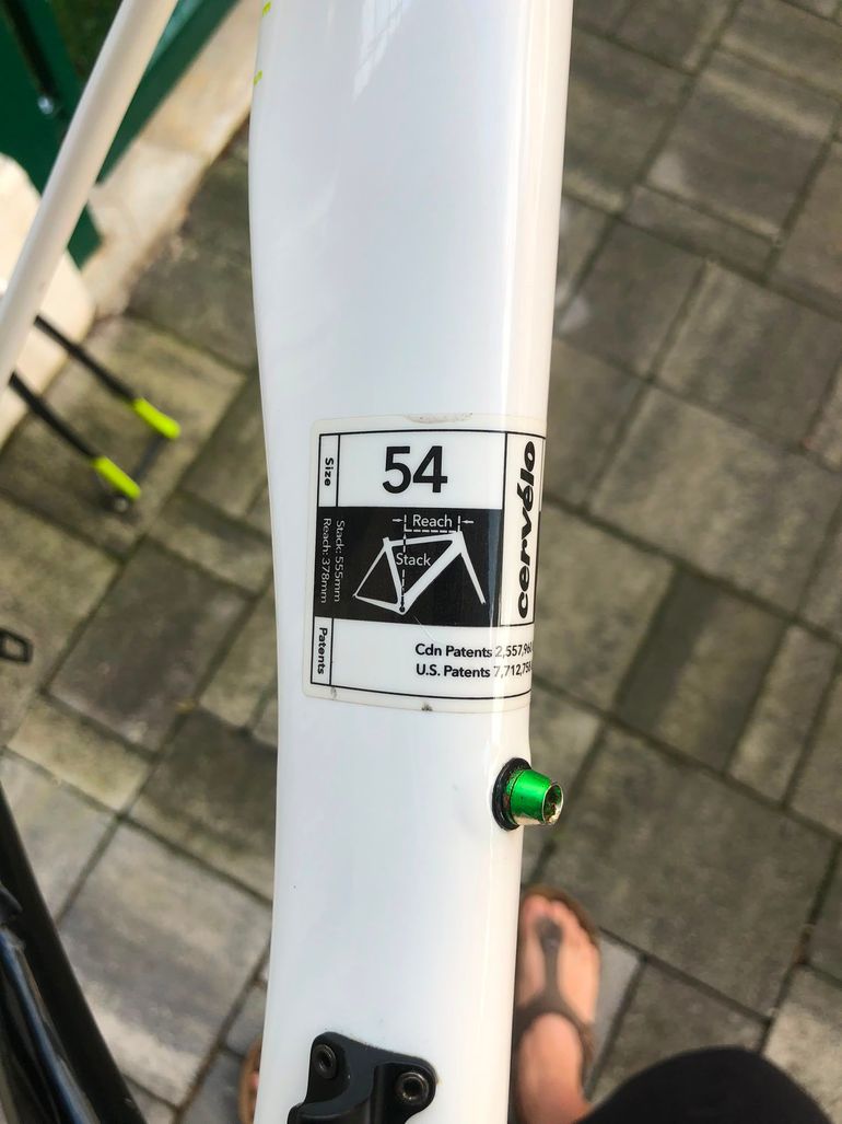 Gebrauchtes Cervélo S3 Disc 2018 Frameset 2018 Road & Gravel, Weiß — Bild 7 von 10