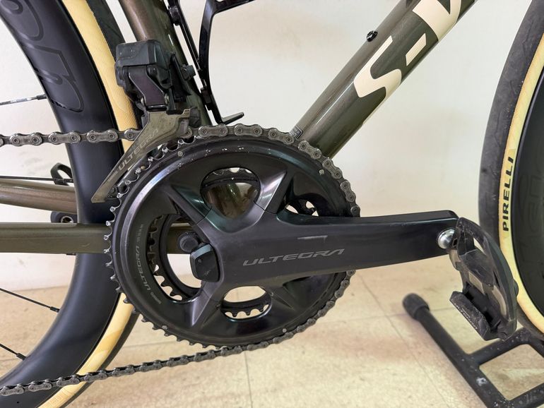 Used Specialized Tarmac Shimano Ultegra Di2 2025 Road & Gravel, Green — image 2 of 7
