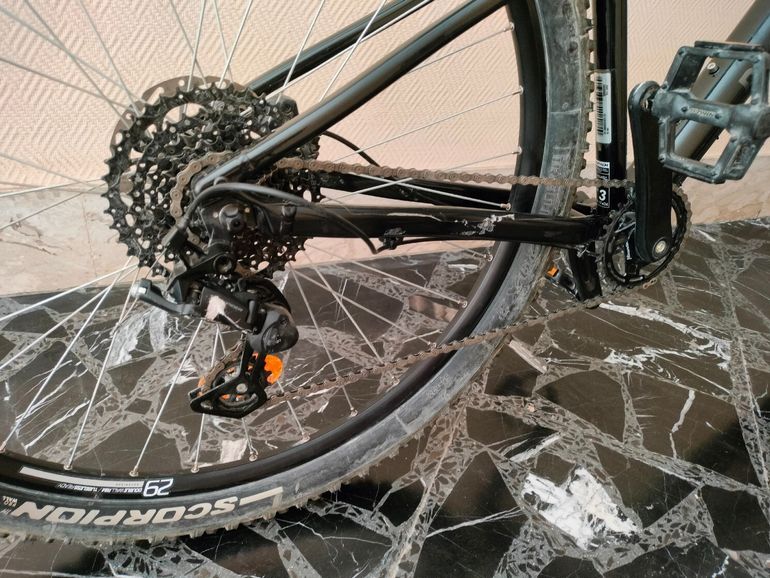 ROCKRIDER EXPL 500 29" M - Upgraded TUBELESS 2026 Mountainbike usato, Nero — immagine 3 di 8