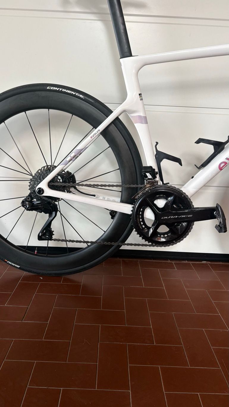 Used Evolve Custom Shimano Dura Ace Di2 2025 Road & Gravel, White — image 3 of 8
