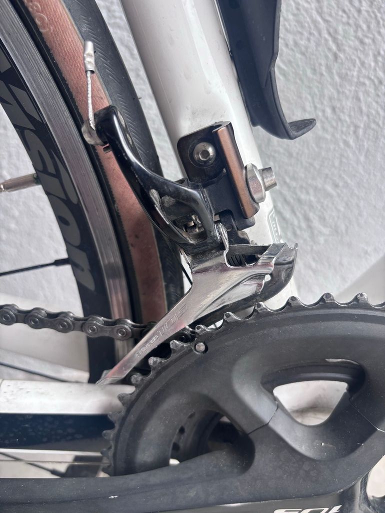 Used Orbea Orca Shimano 105 2017 Road & Gravel, White — image 4 of 11