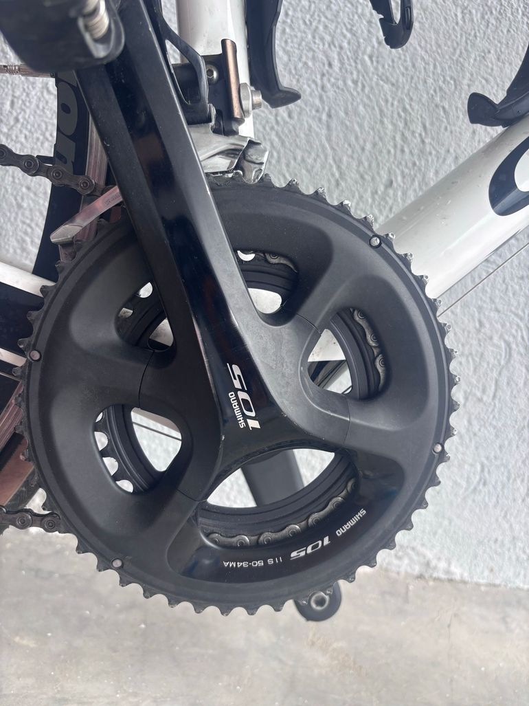 Used Orbea Orca Shimano 105 2017 Road & Gravel, White — image 3 of 11