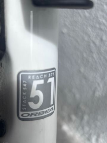 Used Orbea Orca Shimano 105 2017 Road & Gravel, White — image 8 of 11