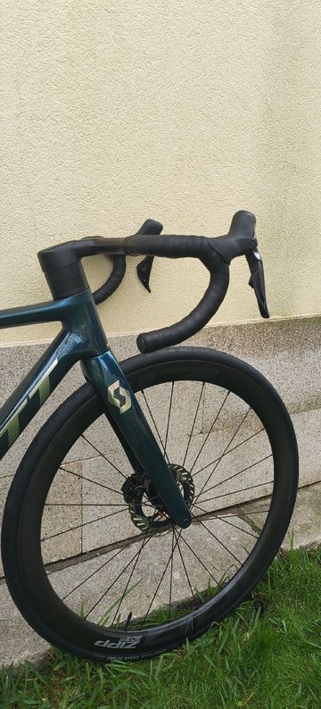 Gebrauchtes Scott Addict RC Shimano Dura Ace Di2 2023 Road & Gravel, Blau — Bild 3 von 8