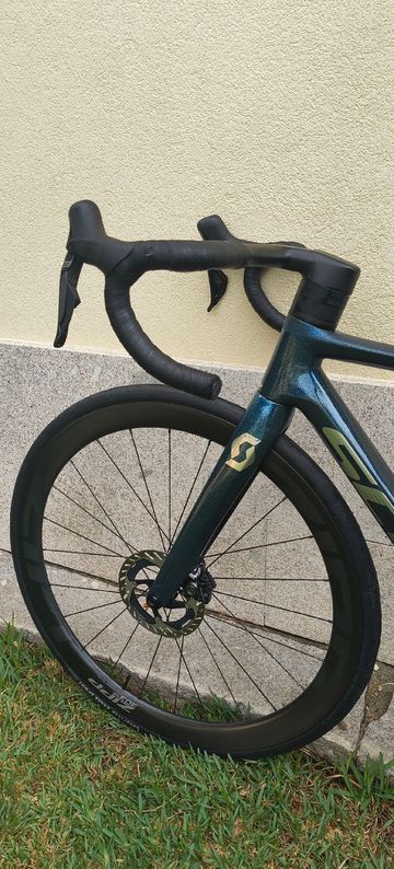Gebrauchtes Scott Addict RC Shimano Dura Ace Di2 2023 Road & Gravel, Blau — Bild 8 von 8