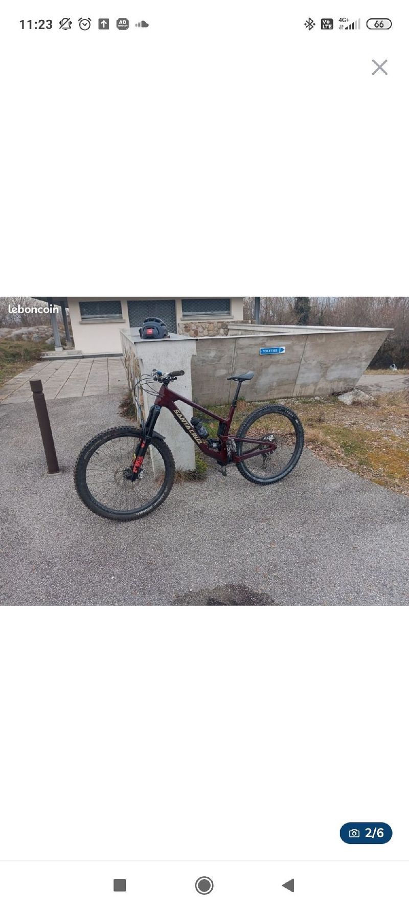 Käytetty Santa Cruz HIGHTOWER R / Carbon C 2023 Frameset 2023 MTB