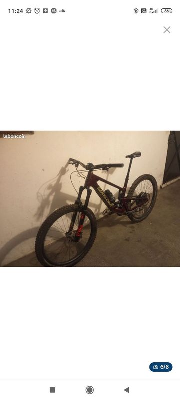 Brugt Santa Cruz HIGHTOWER R / Carbon C 2023 Frameset 2023 Mountainbike — billede 3 af 5