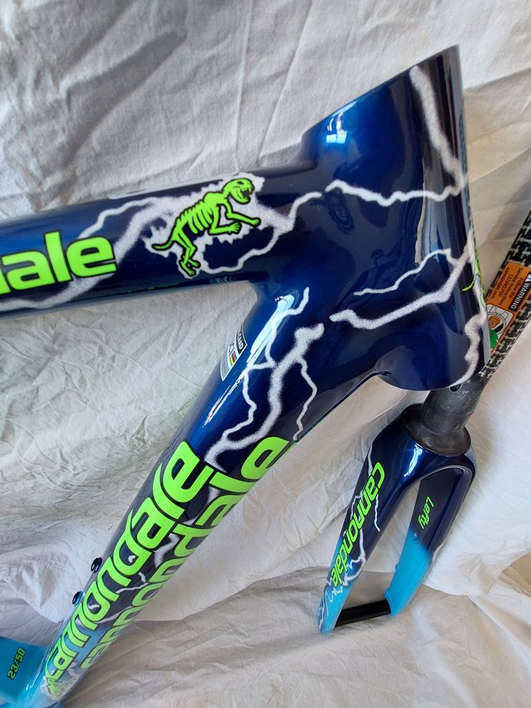 Used Cannondale CAAD14 Team Dream Frameset 2026 Road & Gravel, Blue — image 4 of 9