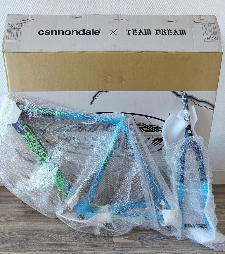 Used Cannondale CAAD14 Team Dream Frameset 2026 Road & Gravel, Blue — image 6 of 9