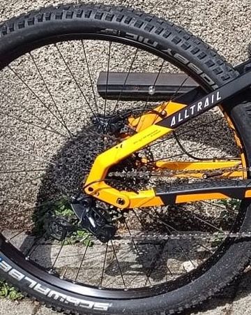 Gebrauchtes Haibike AllTrail 6 29 2022 2022 Mountainbike, Schwarz, 29 — Bild 5 von 6