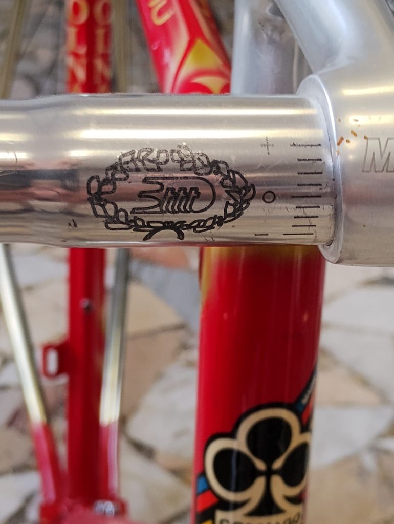 Gebrauchtes Colnago Master Piu Frameset Frameset 1989 Road & Gravel, Rot — Bild 9 von 10