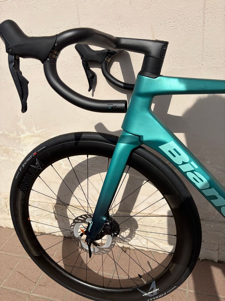 Bianchi Specialissima PRO FORCE AXS E1 2026 2026 Road & Gravel usato, Verde — immagine 11 di 14