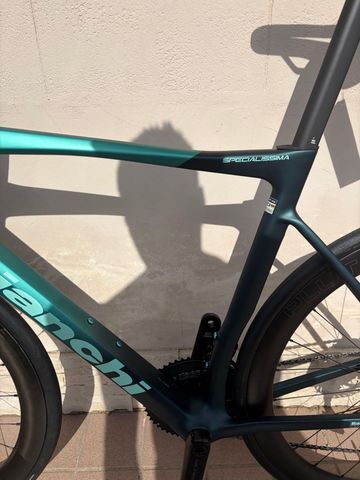 Bianchi Specialissima PRO FORCE AXS E1 2026 2026 Road & Gravel usato, Verde — immagine 10 di 14