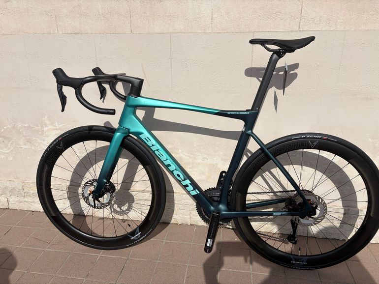 Bianchi Specialissima PRO FORCE AXS E1 2026 2026 Road & Gravel usato, Verde — immagine 7 di 14