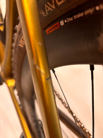 Gebrauchtes Rose Backroad GRX RX810 1x11 Evil pepper green 2022 2022 Road & Gravel, Orange — Bild 7 von 11