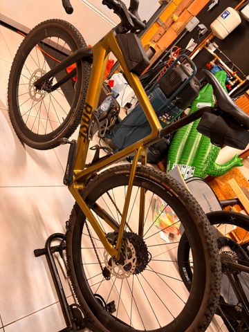 Gebrauchtes Rose Backroad GRX RX810 1x11 Evil pepper green 2022 2022 Road & Gravel, Orange — Bild 3 von 11