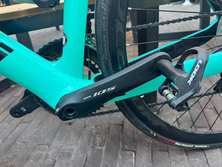 Gebrauchtes Bianchi Aria Shimano 105 2023 Road & Gravel, Grün — Bild 2 von 5