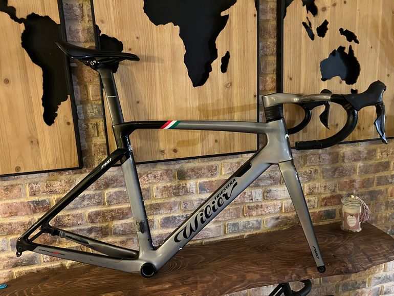 Used Wilier Cento10 Pro Frameset 2022 Road & Gravel, Light Gray — image 2 of 3