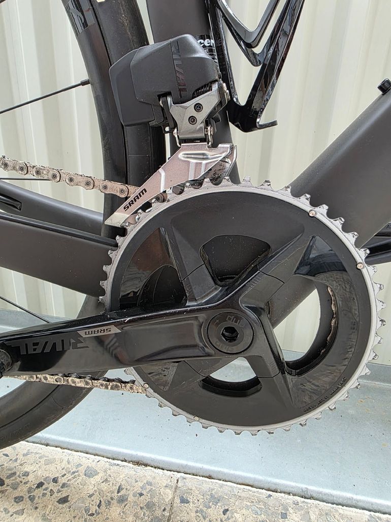 Gebrauchtes Cervélo Caledonia-5 SRAM Rival eTap AXS 2024 Road & Gravel, Schwarz — Bild 3 von 6