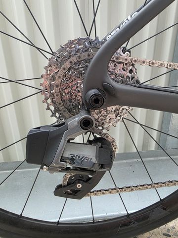 Gebrauchtes Cervélo Caledonia-5 SRAM Rival eTap AXS 2024 Road & Gravel, Schwarz — Bild 2 von 6
