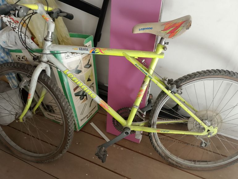 Used Legnano Custom Shimano Dura Ace Di2 1990 Mountainbike, Green — image 2 of 8
