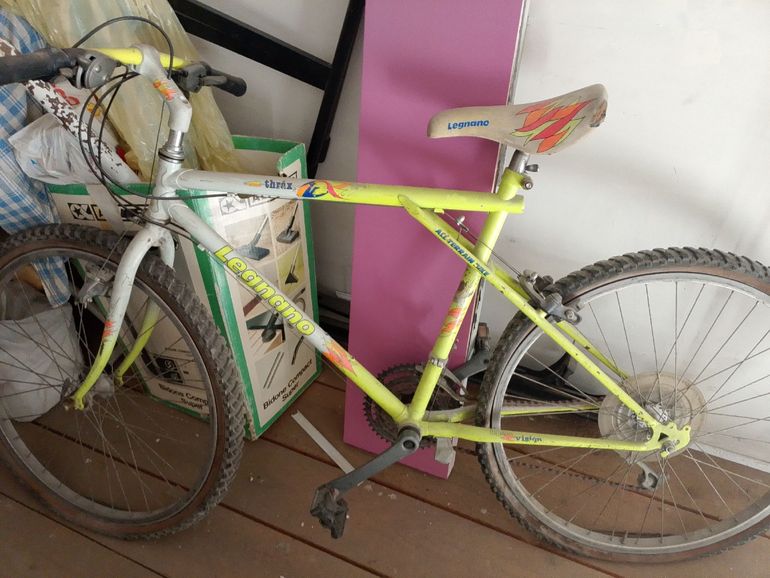 Used Legnano Custom Shimano Dura Ace Di2 1990 Mountainbike, Green — image 7 of 8