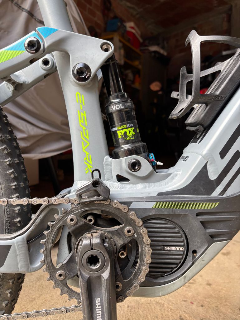 Used Scott E-Spark 730 2018 2018 Mountainbike, Light Gray, 27.5 — image 4 of 12