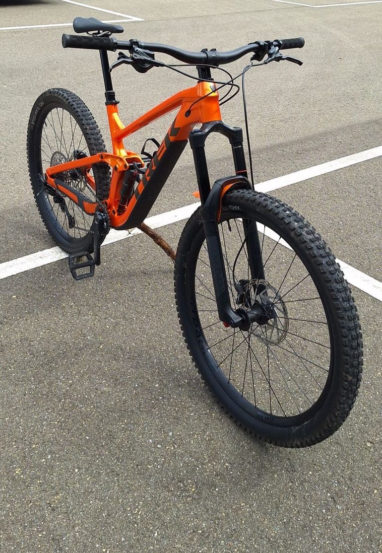 Gebrauchtes Trek Slash 7 Gen 5 2022 2022 Mountainbike, Orange, 29 — Bild 4 von 7