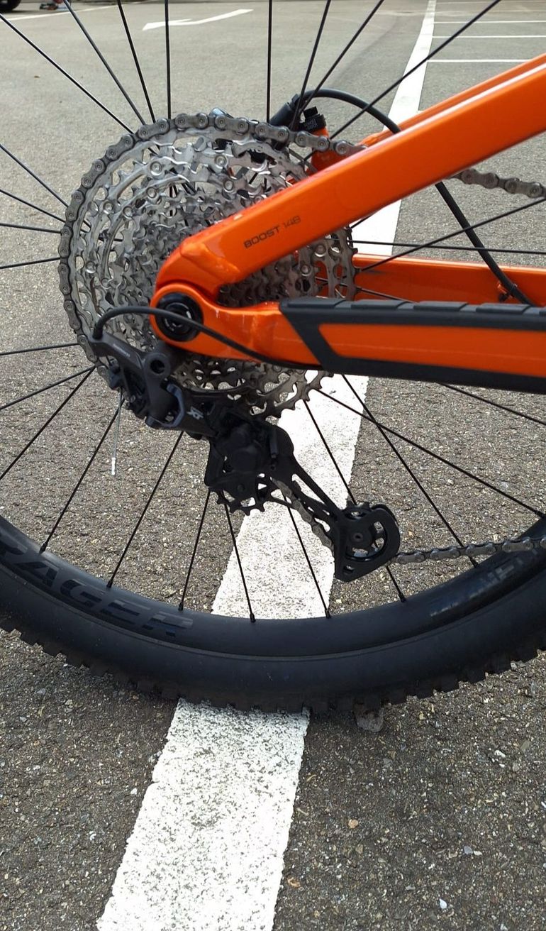 Gebrauchtes Trek Slash 7 Gen 5 2022 2022 Mountainbike, Orange, 29 — Bild 3 von 7