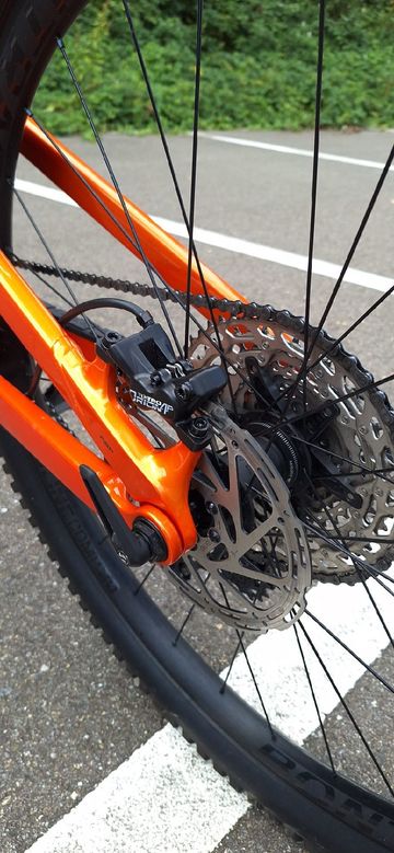 Gebrauchtes Trek Slash 7 Gen 5 2022 2022 Mountainbike, Orange, 29 — Bild 6 von 7
